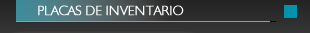 Placas de inventario