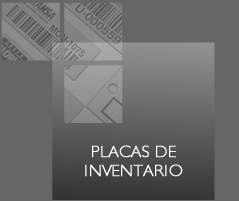 Placas de inventario