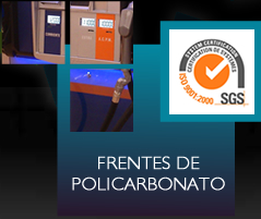 Frentes de policarbonato